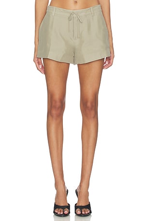 Mid Rise Short With Drawcord Detail Alexander Wang