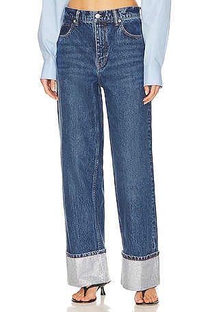 Wide Jean Crystal Cuff Alexander Wang