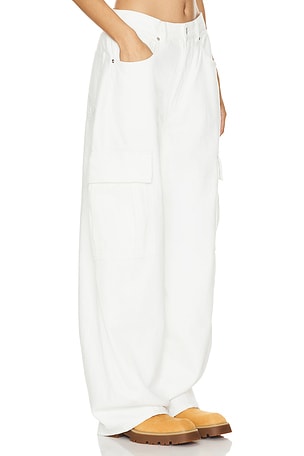 Alexander Wang Oversized Rounded Cargo in White