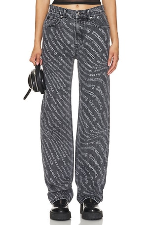 Ez Mid Rise Relaxed Straight Alexander Wang