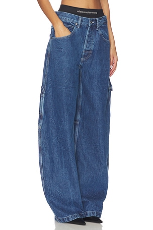 Alexander Wang Pre-Styled Oversized Wide Leg in Blue