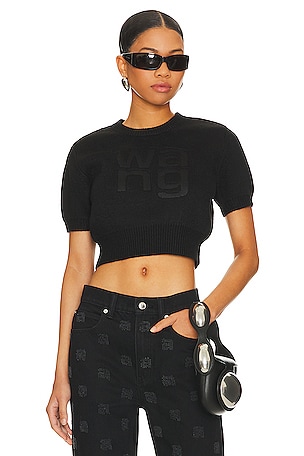 Commando Butter Oversized Tee in Black - Busted Bra Shop