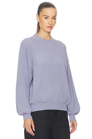 Alexander Wang Crewneck Pullover in Lavender
