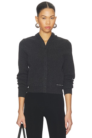 Knit Logo Cardigan Alexander Wang