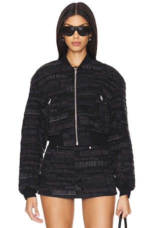 BLOUSON BOMBER MAINLINE ALL OVER EMBROIDERY Alexander Wang