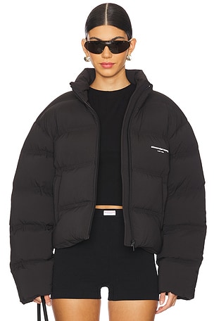 Jacquard Channel Cropped Puffer Alexander Wang