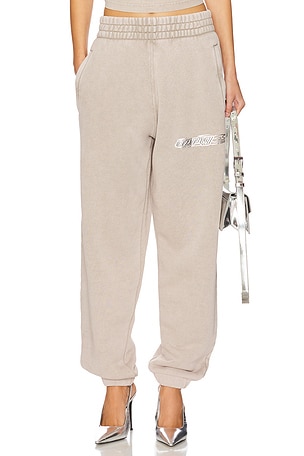 Classic Sweatpant With Logo Alexander Wang