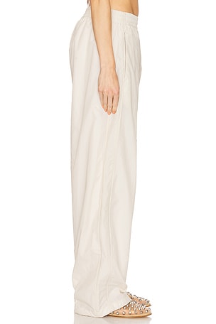 Alexander Wang Unisex Track Pant in Ivory