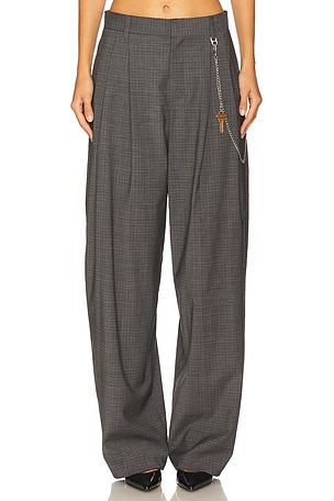 Mid-rise Trouser With Chain Alexander Wang