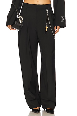 Mid-rise Trouser With Chain Alexander Wang