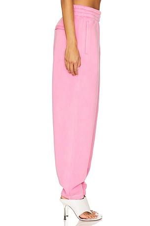 Alexander Wang Essential Terry Classic Sweatpant in Pink