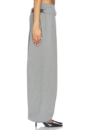 Alexander Wang Belted Sweatpant in Grey