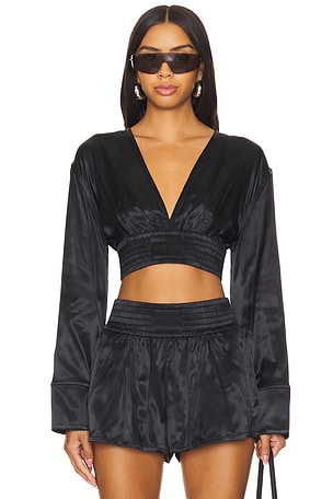 V Front Elastic Long SleeveAlexander Wang$550