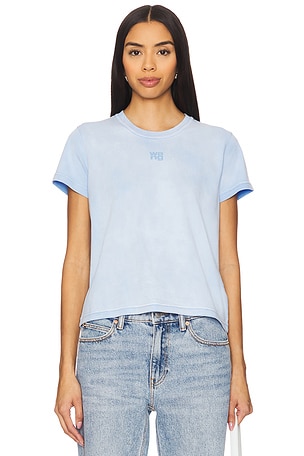 Essential Shrunken Tee With Puff Logo Alexander Wang