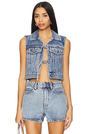 Tied Front Vest Top Alexander Wang