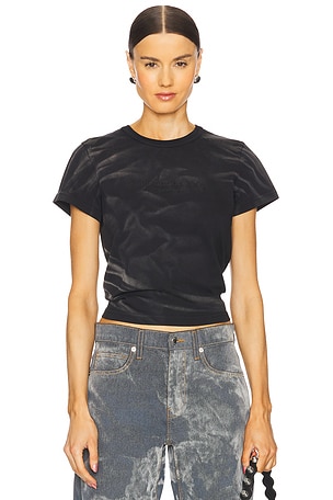 Crease Wash Shrunken Jersey Tee Shirt Alexander Wang