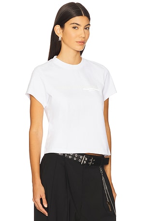 Alexander Wang Shrunken Tee in White
