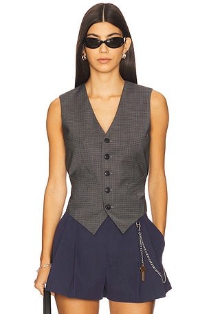 Tailored Vest With Chain Alexander Wang