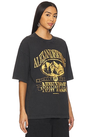 Alexander Wang Short Sleeve T-shirt in Black. Size XS. Also