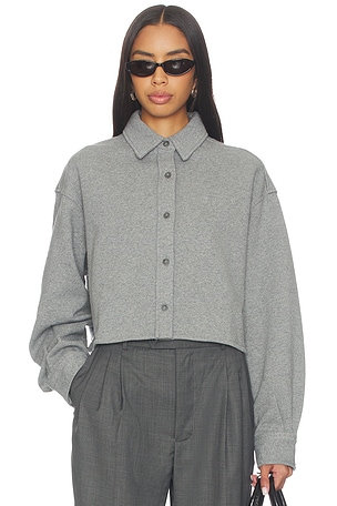 Cropped Button Down Shirt Alexander Wang