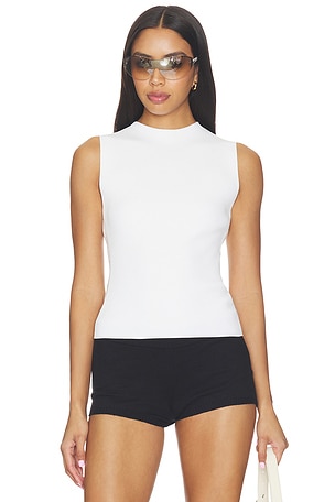 Tank With Logo Track Stripe Alexander Wang