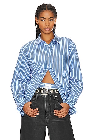 Boyfriend Shirt With Apple Patch Alexander Wang