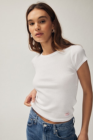 Short Sleeve Crewneck Tee Alexander Wang