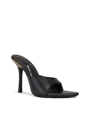 Alexander Wang Lucienne 105 Thong Mule in Black