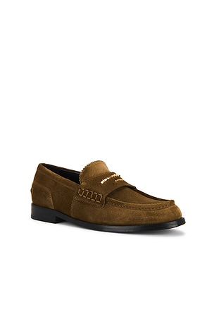Alexander Wang Carter Loafer in Brown
