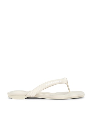 Jenna Tubular Flat Thong Sandal Alexander Wang