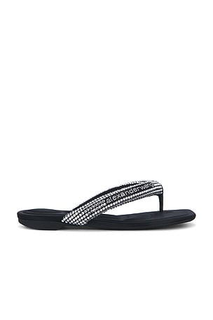 Jenna Tubular Flat Thong Sandal Alexander Wang