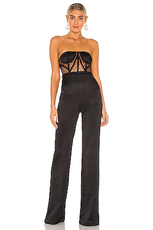 Alexis Lauren Jumpsuit in Black REVOLVE