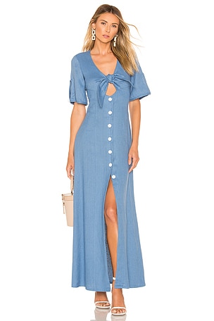 a line guest wedding dresses Sleeveless Embroidered A-Line Midi Wedding Guest Dress main image 0