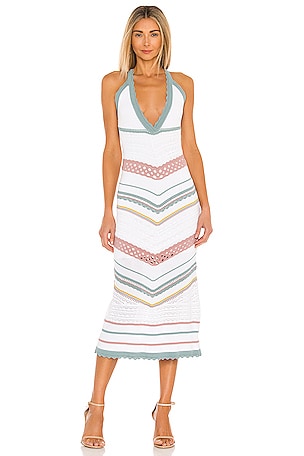 Alexis Allia Knit Dress in White Multi | REVOLVE