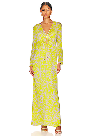 knee length dresses for ladies Balloon Sleeve Chiffon Bridesmaid Dress main image 0