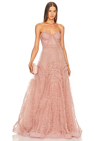 alexis rose pink dress ALEXIS ASTOR DRESS by Alexis