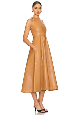 Alexis England Dress in Tan