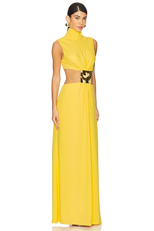 Alexis Prague Long Dress in Mustard