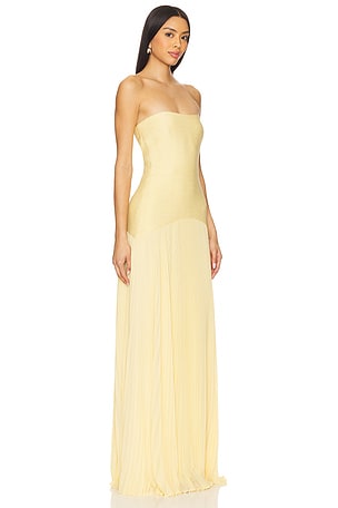 Alexis Sunniva Dress in Yellow