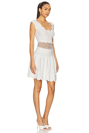 Alexis Hopper Dress in White