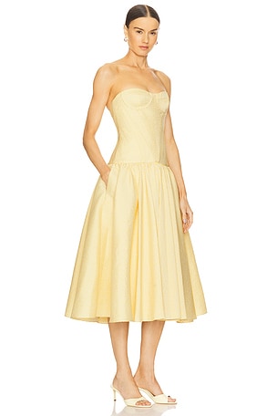 Alexis Summers Dress in Yellow