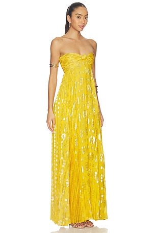 Alexis Soleil Dress in Yellow
