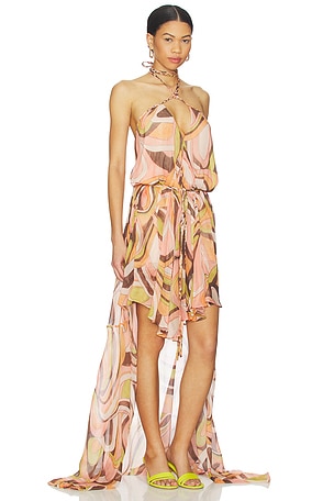 Alexis Gisela Dress in Pech