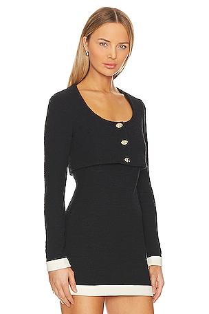 Alexis Vernazza Cardigan in Black