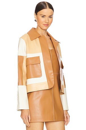 Alexis Allister Jacket in Tan