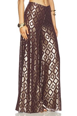 Alexis PANTALON MAXenE en Marron