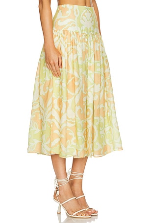 Alexis Maeve Skirt in Yellow