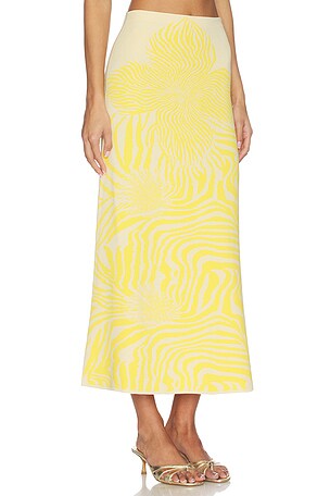 Alexis Jazlyn Skirt in Yellow. Size XS. Also