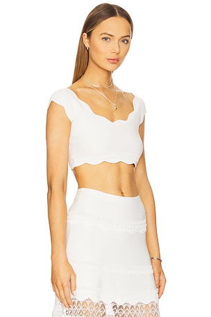 Alexis Lise Top in White