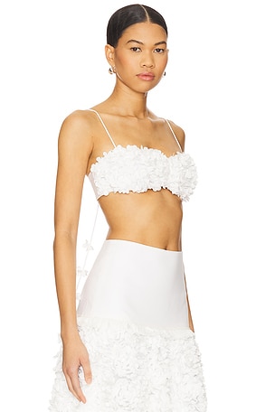 Alexis Risi Top in White